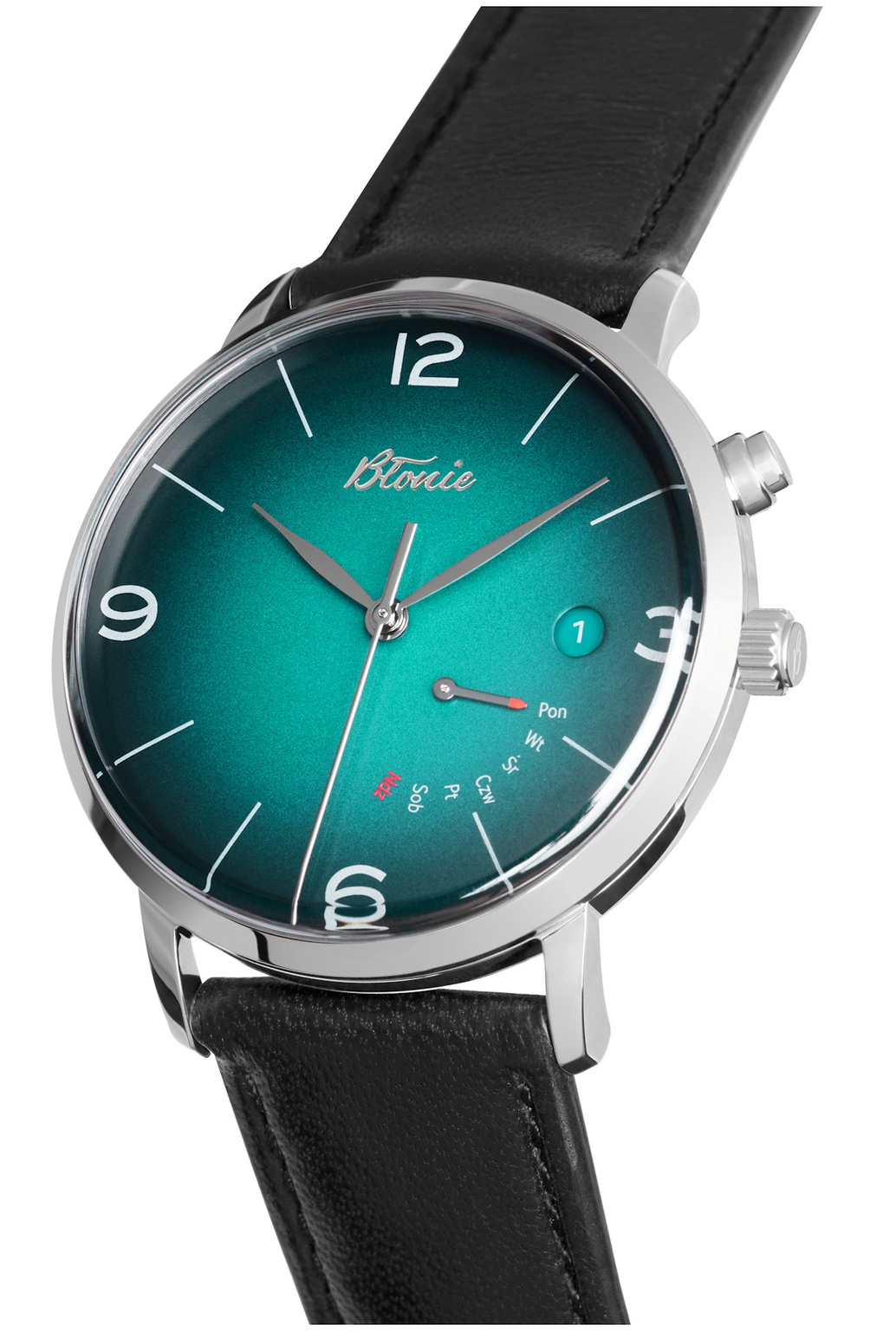 Pánské Klasické Elegantní Polský Hodinky Błonie Elektro Wolt Data