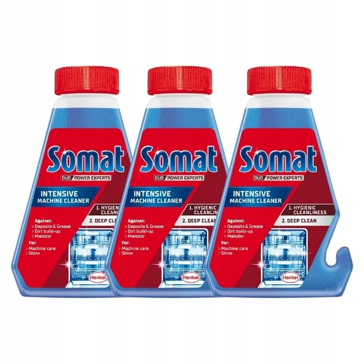 Somat Machine Cleaner Čistič do umývačky riadu 3x250 ml