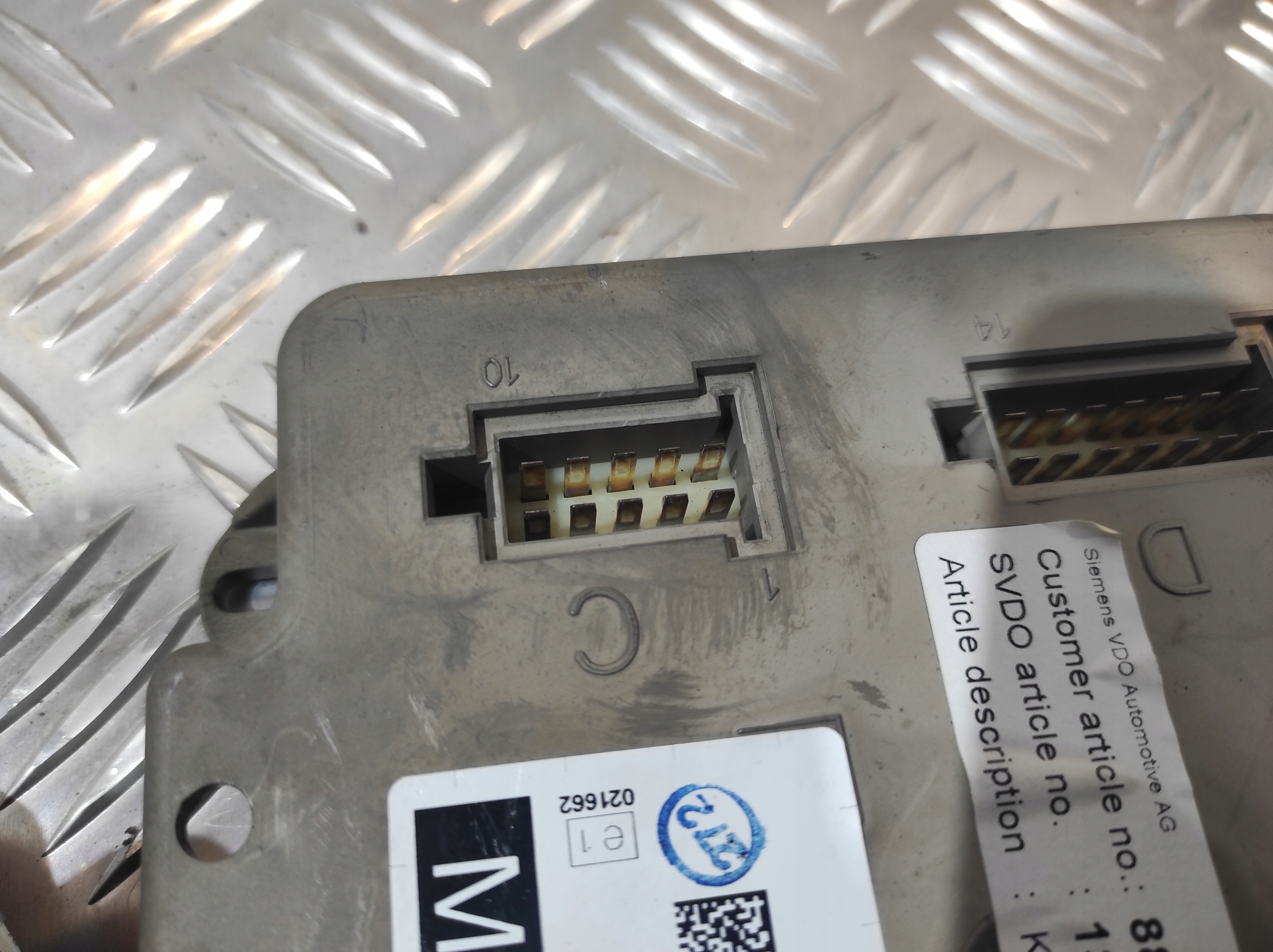 control unit MUX2-M 1364.21010101 SIEMENS VDO D-78052 NR.075560