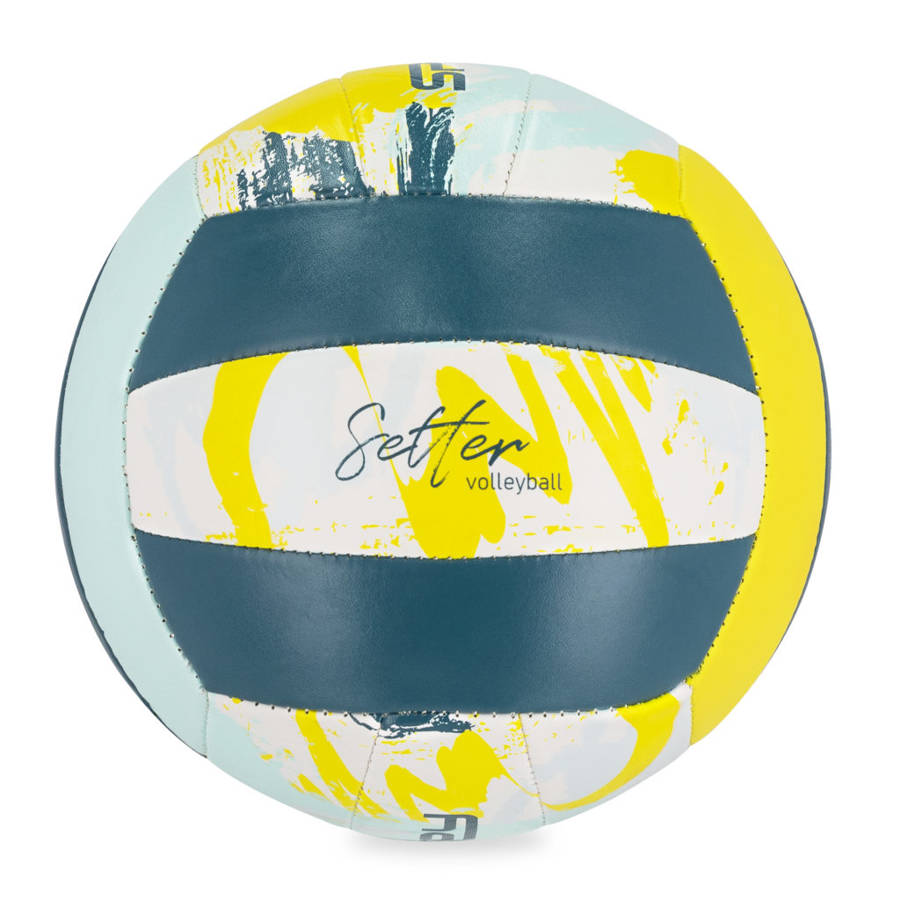 Piłka Siatkowa Do Siatkówki Rekreacyjna Plażowa Rozmiar 5 + Pompka Do Piłek Model SETTER
