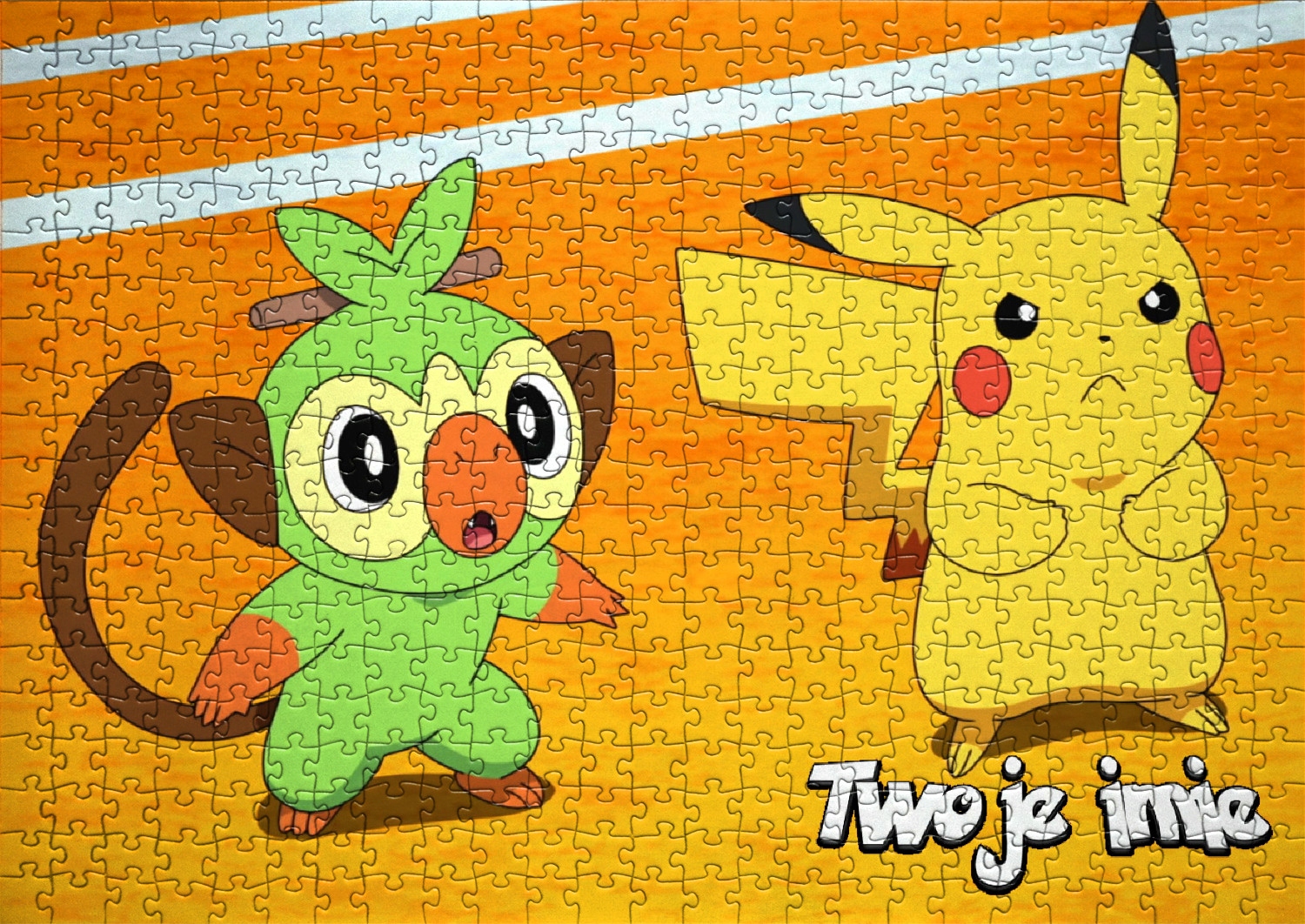 Puzzle+ imię Pokemon Detektyw Pikachu A4 70 el - RÓŻNE WZORY
