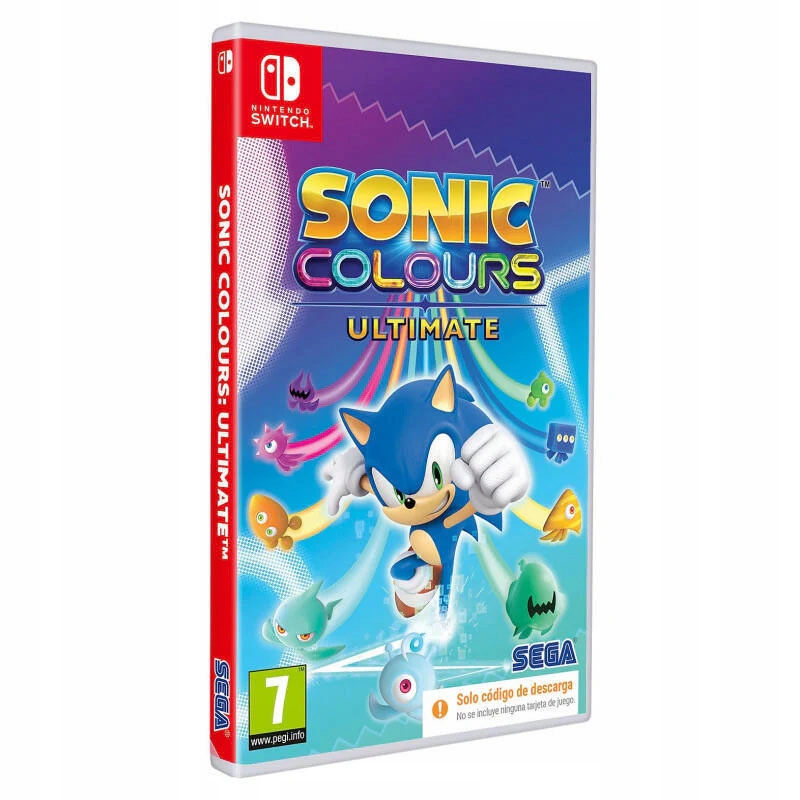 Sonic Colours Ultimate (kod W Pudełku) Nowa Switch