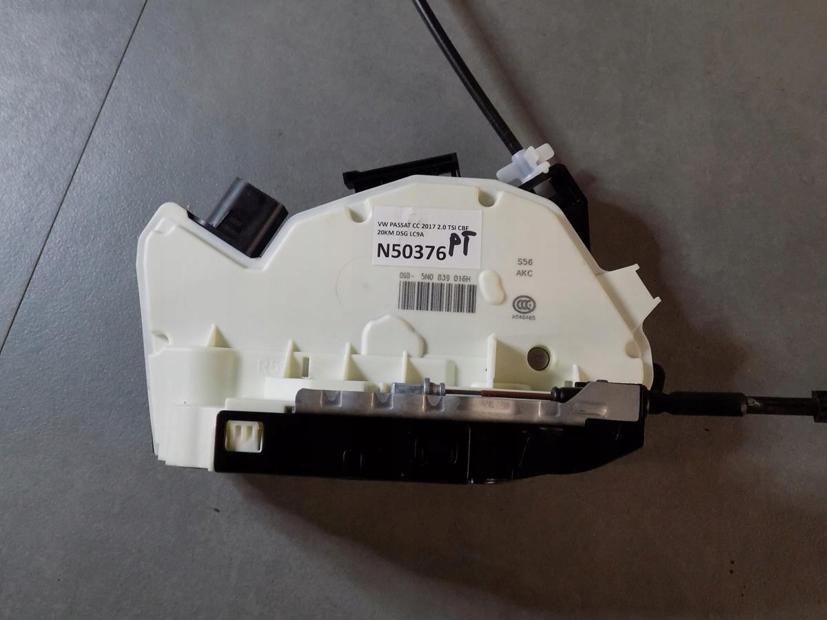 VW PASSAT CC lock right rear part 5N0839016H