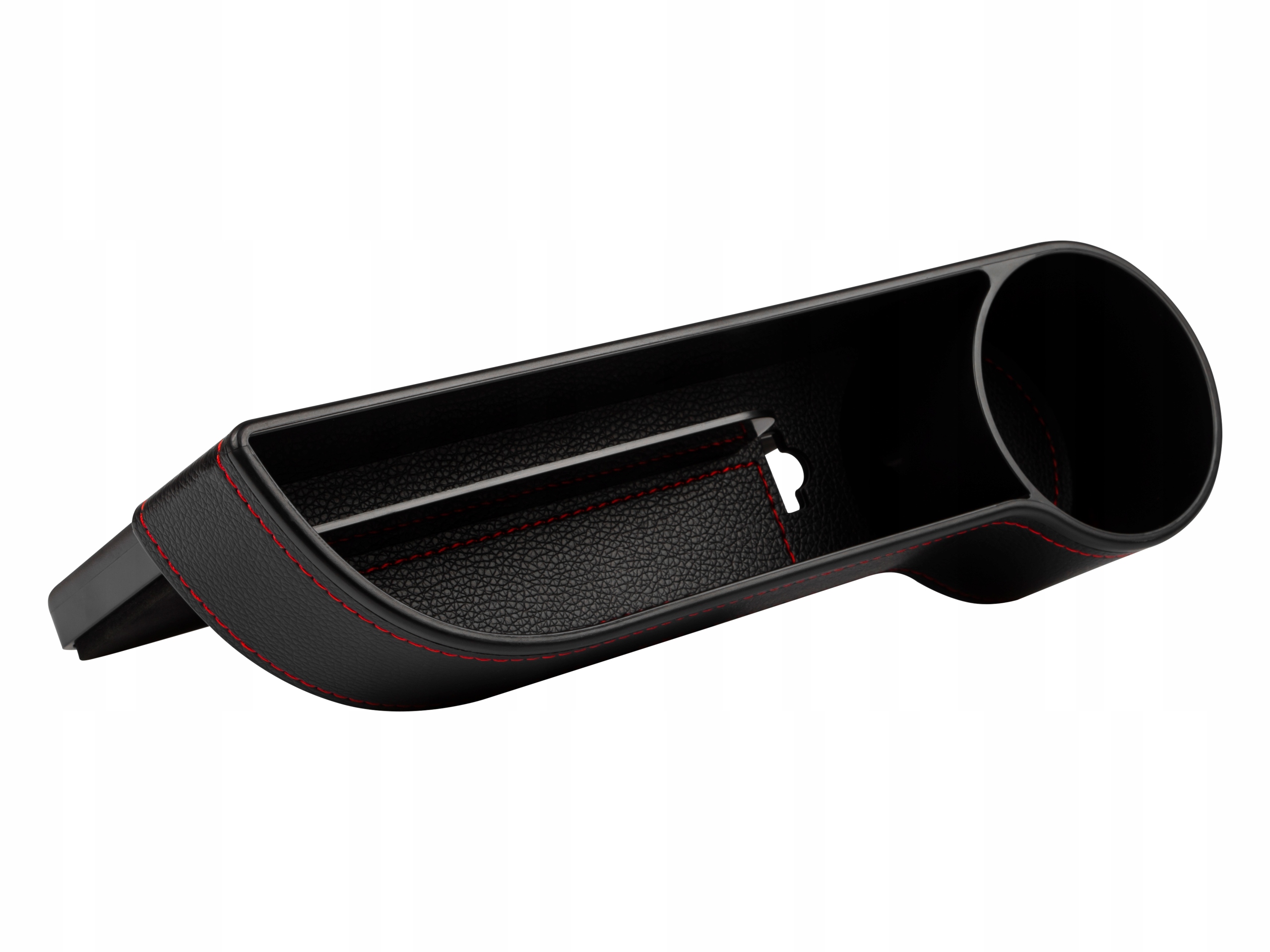 SCHOWEK ORGANIZER SAMOCHODOWY MIĘDZY FOTEL PRAWY UCHWYT KUBEK AUTO PASAŻER Rodzaj na kubki