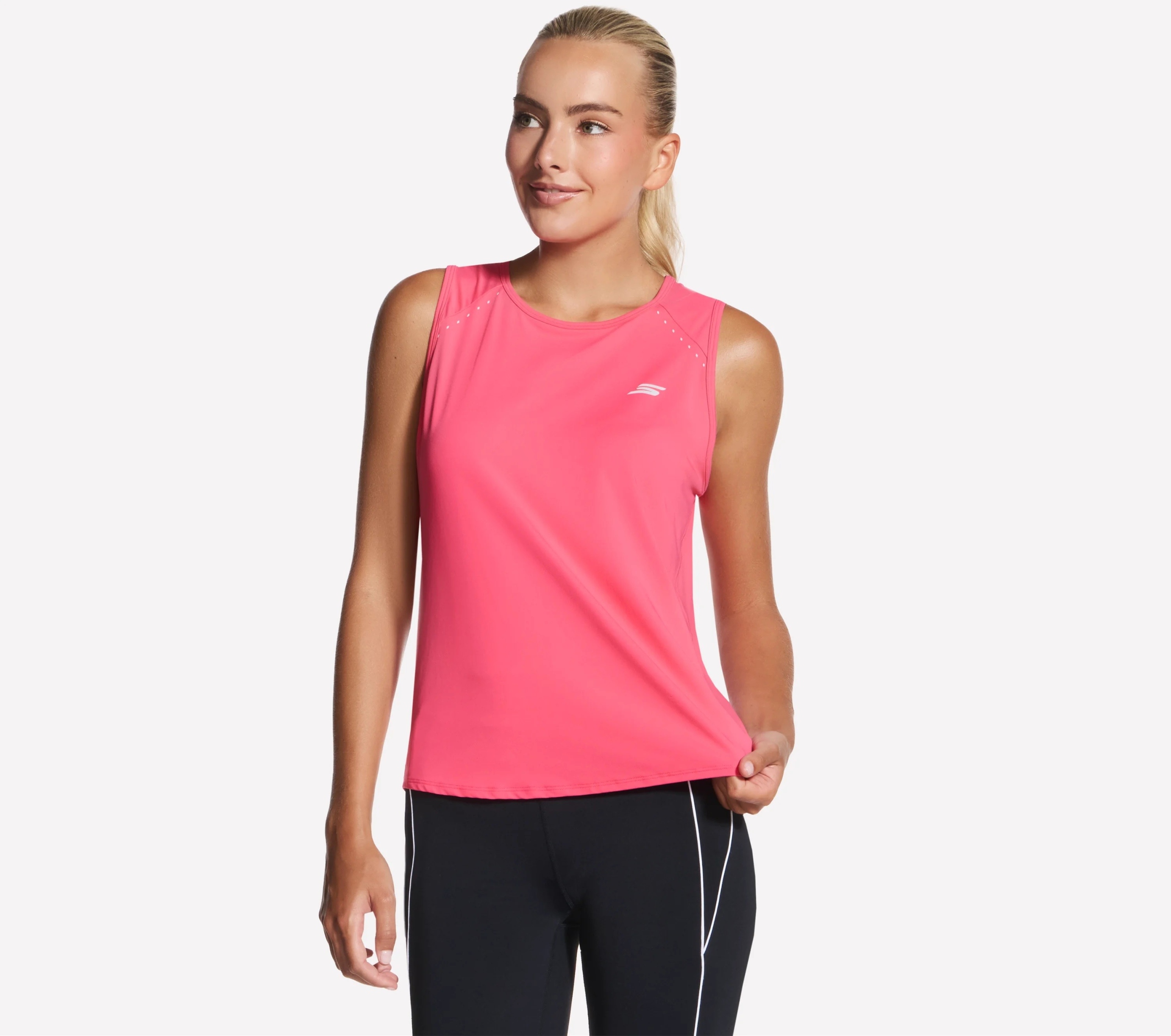 Dámské Skechers Tričko Stride Performance Coral TT68 Tpcl