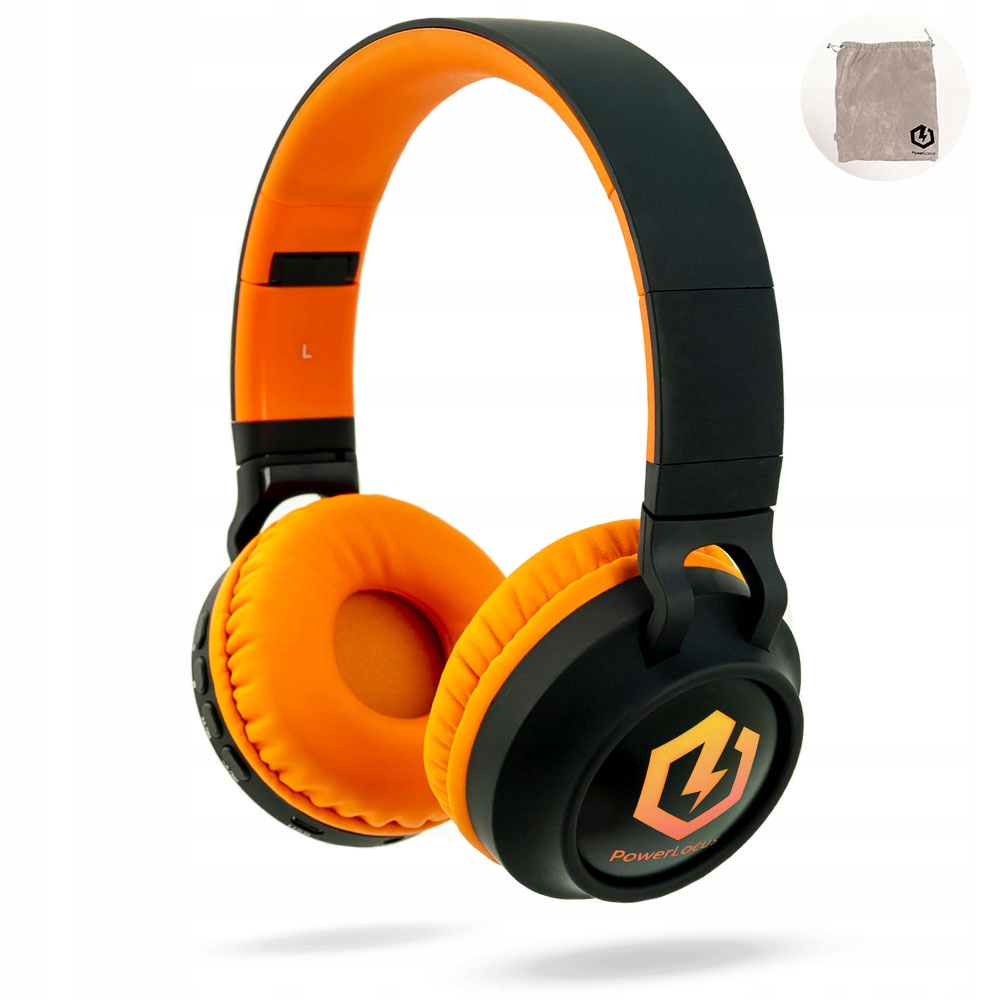 Sluchátka Pro Děti PowerLocus Buddy Bezdrátové Led MikroSD Aux