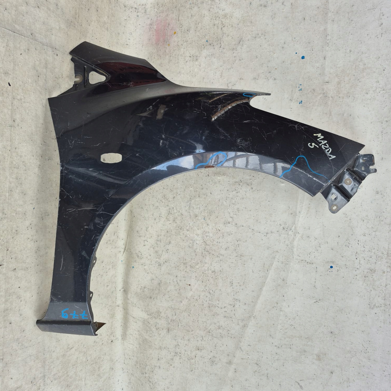 MAZDA 2 II 07-14 fender front front right