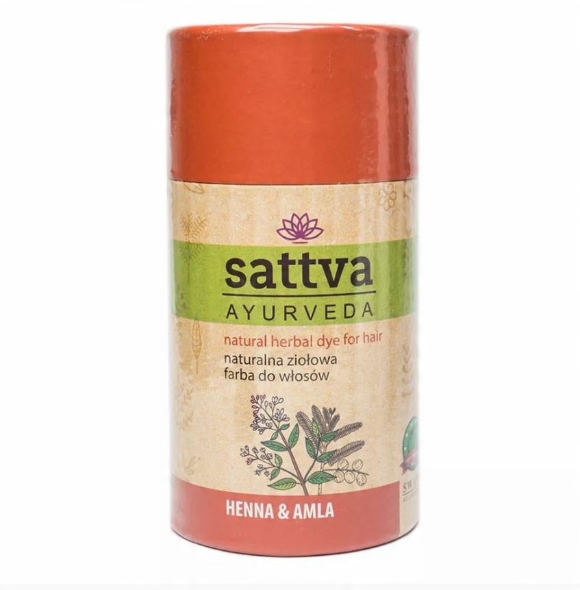 

Sattva Henna & Amla Naturalna Farba Do Włosów