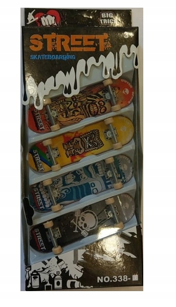 Tech FingerBoard Zestaw 4 deskorolek do tricków