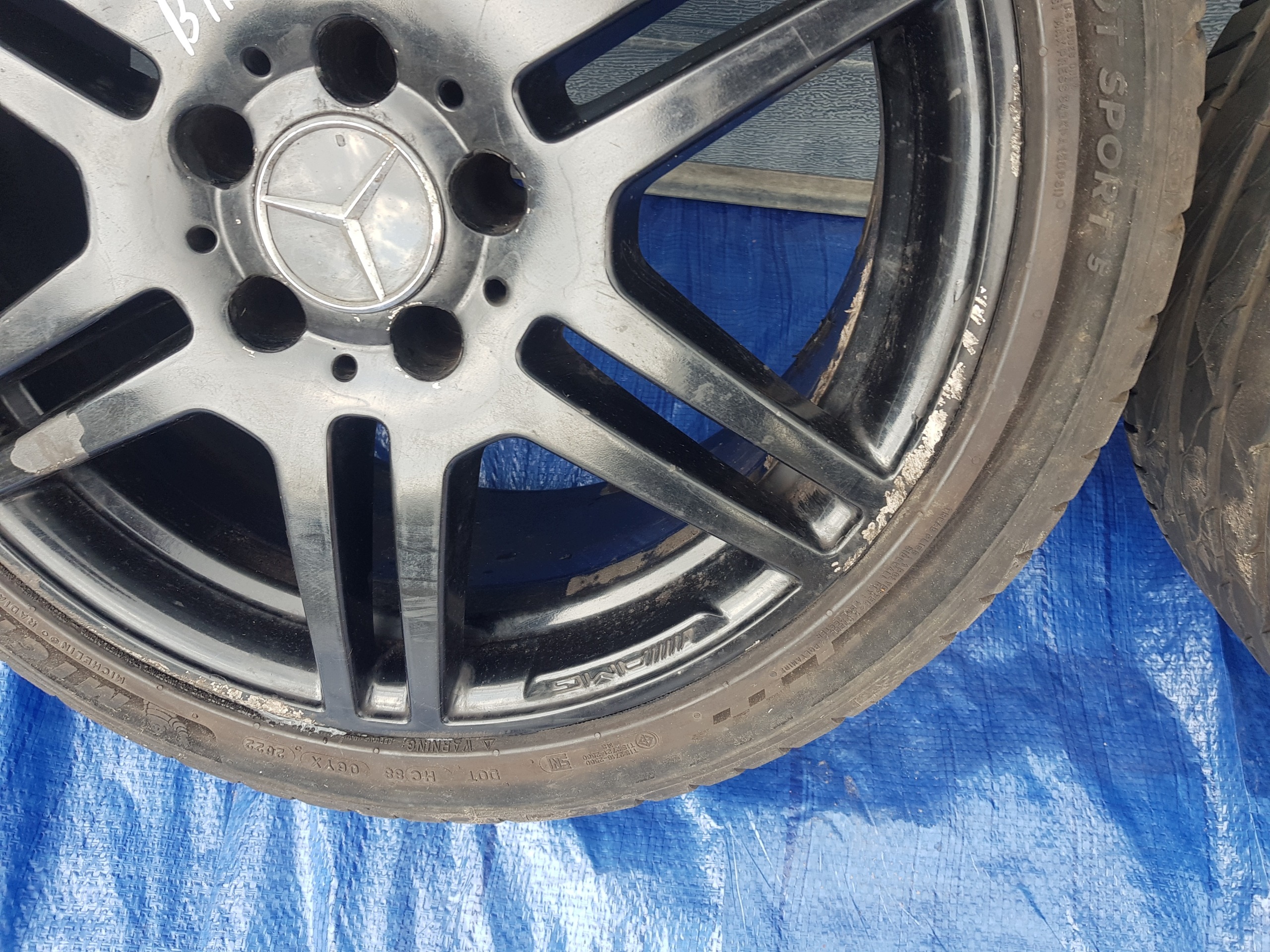 MERCEDES W212 AMG wheels disc discs 18''