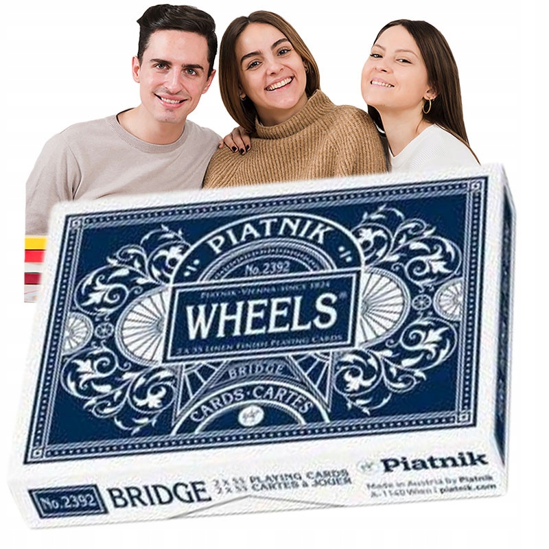 Najlepsza KARCIANKA Rozgrywka PRZYBLIŻAJĄCA Gra DOROSŁYCH Wheels Solidne