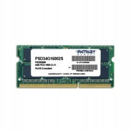 Patriot Sodimm DDR3 4GB Signature 1600MHz CL11