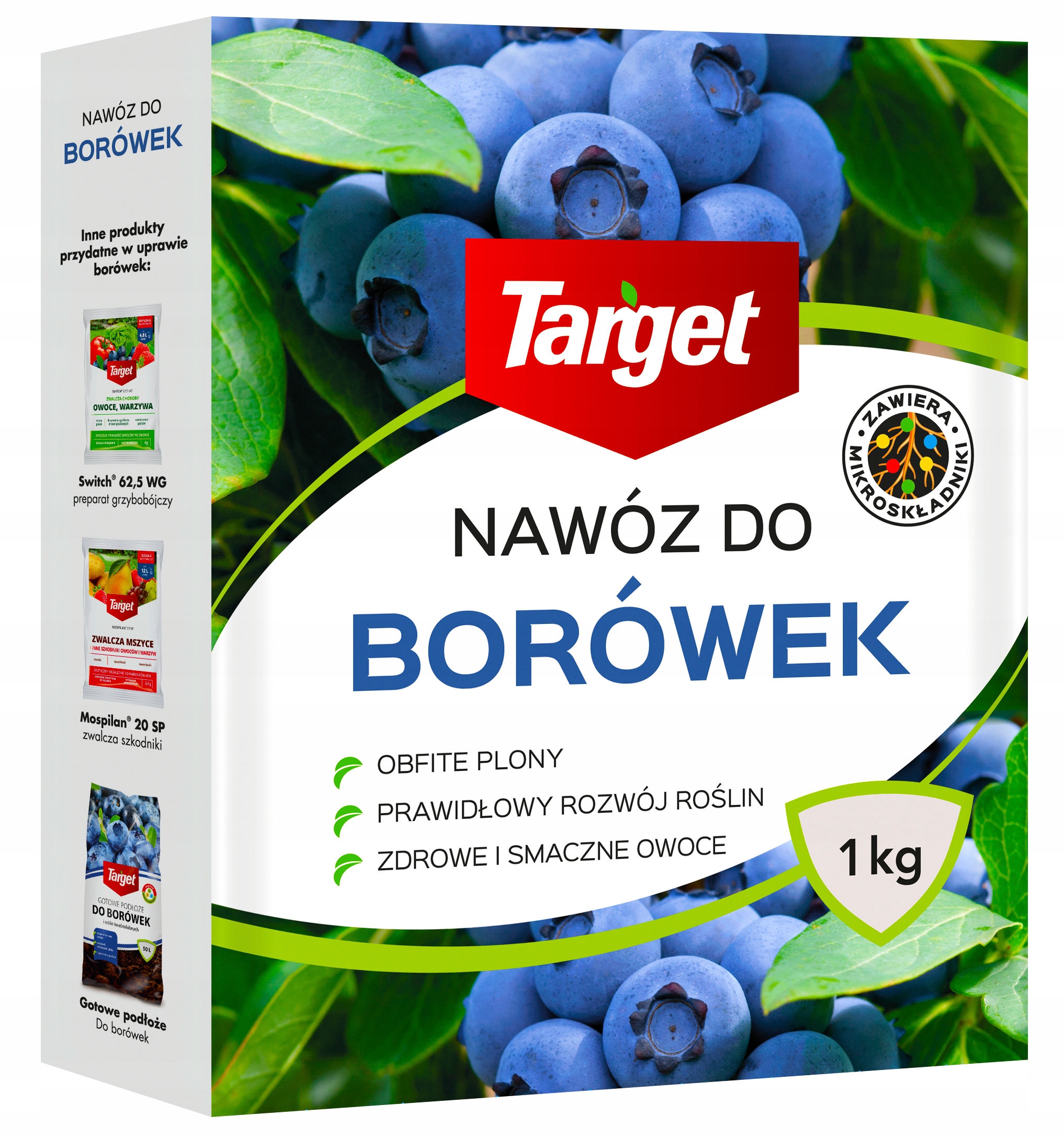 

Target Nawóz Do Borówek Kwaśnolubnych Z Mikro 1KG