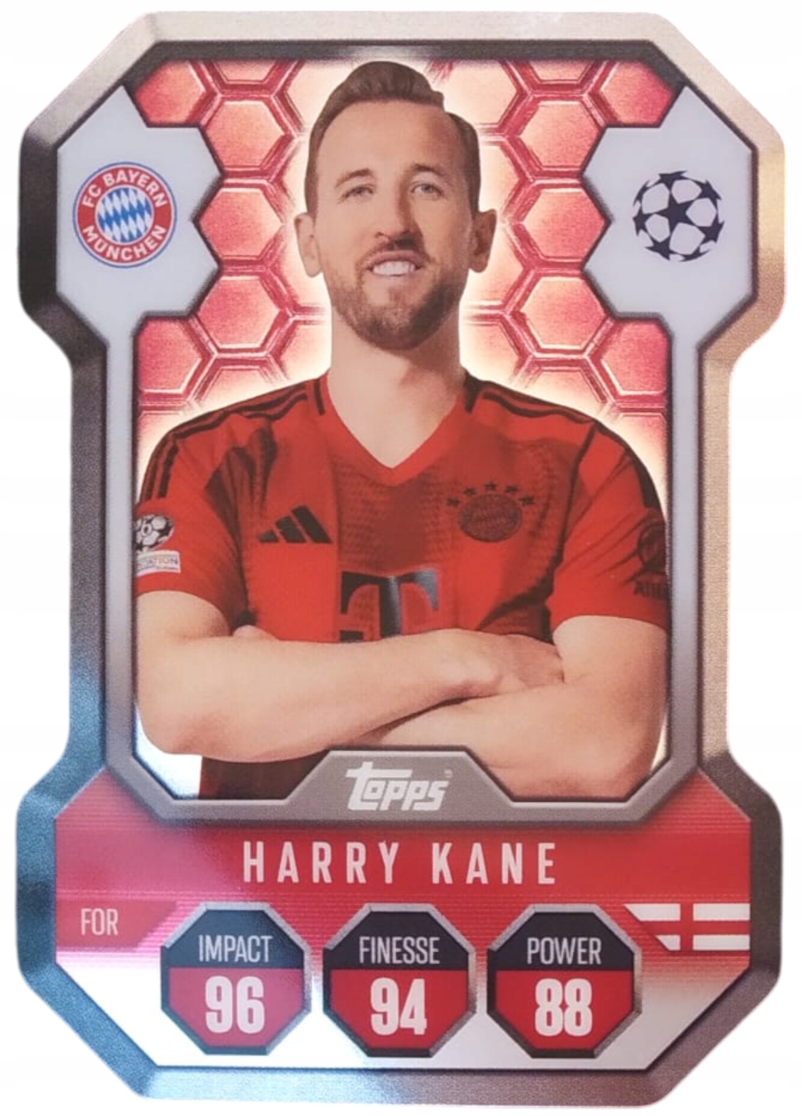 Match Attax 2024-2025 Chrome Pro Elite Shield SH11 Kane Bayern Munchen