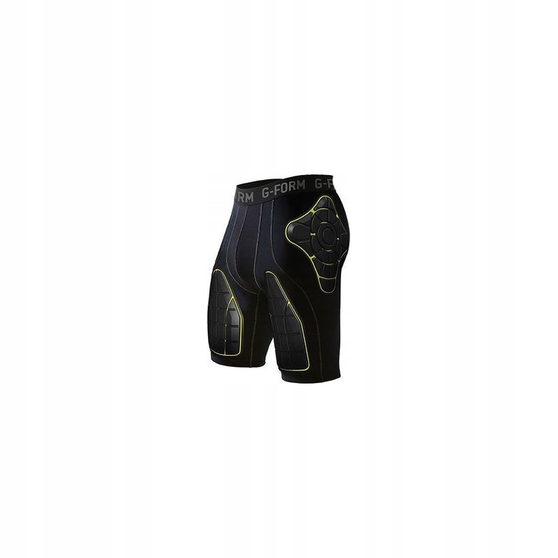 Spodenki G-form Pro-t Czarno/żółte R.xl