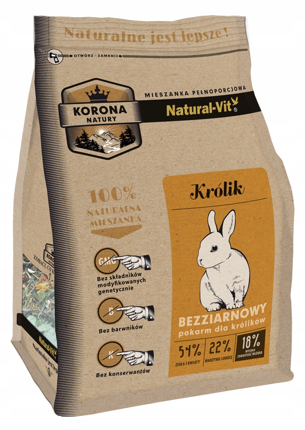 Levně Natural-Vit Korona Natury pro Králíka 10 kg