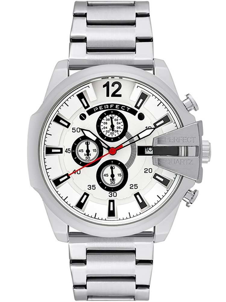 Pánské Hodinky Perfect M513CH-01 Chronograf (zp387b) Box