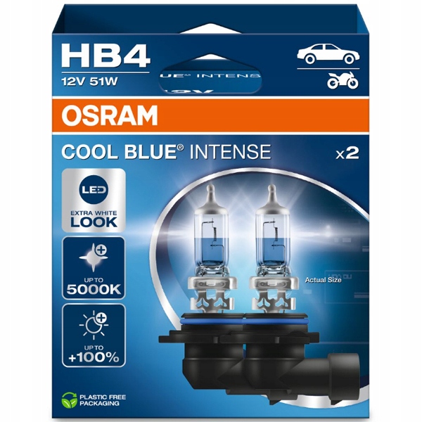 Osram Cool Blue Intense NextGen Żarówki HB4 51W 2 szt.