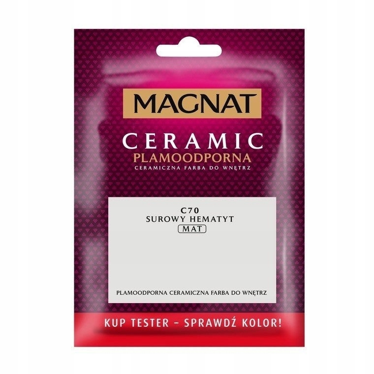 Tester MAGNAT CERAMIC Surowy Hematyt C70 Farba (96020060) • Cena