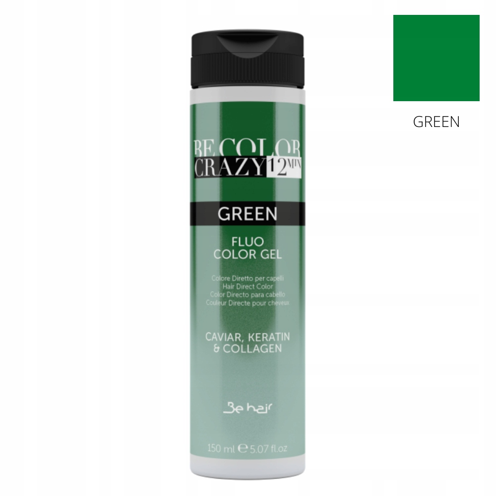 

Be Color Crazy Green Toner W Żelu Zielony 150ML