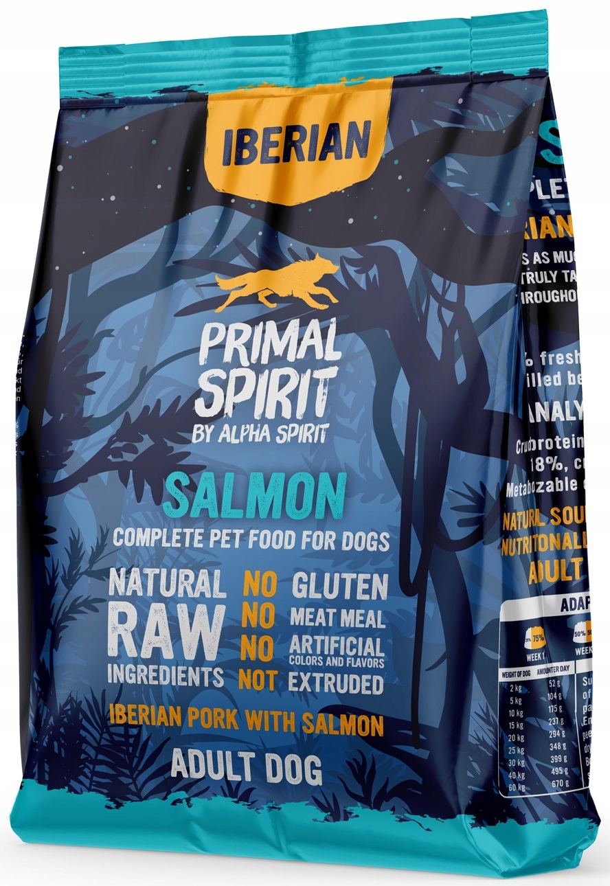 KARMA PRIMAL SPIRIT SALAMON KARMA SUCHA DLA PSA 1KG