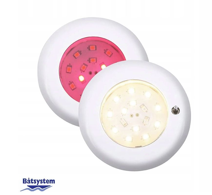 Lampa sufitowa biała z włącznikiem 9475VRVS