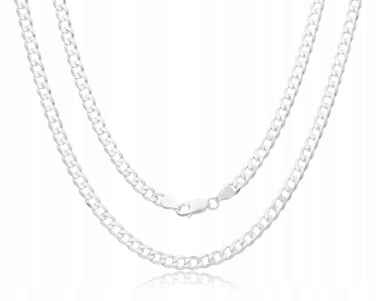 Stříbrný Řetízek Pánský Silný Vazba „pancr“ Stříbro ryzosti 925 délka 60 cm