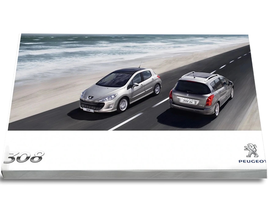 Peugeot 308 2007-10 +Nawigacja Instrukcja Obsługi