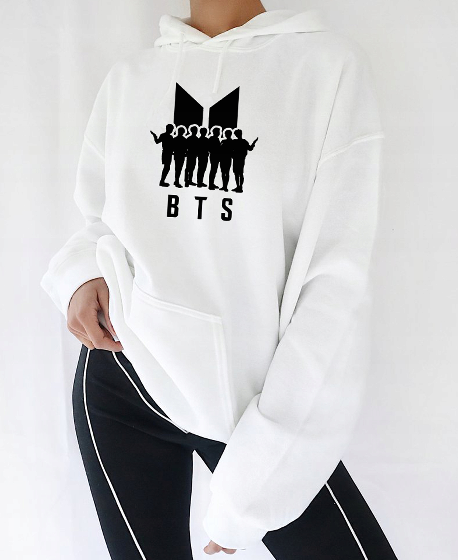 

Bluza Bts Bangtan Boys kaptur damski oversize XL