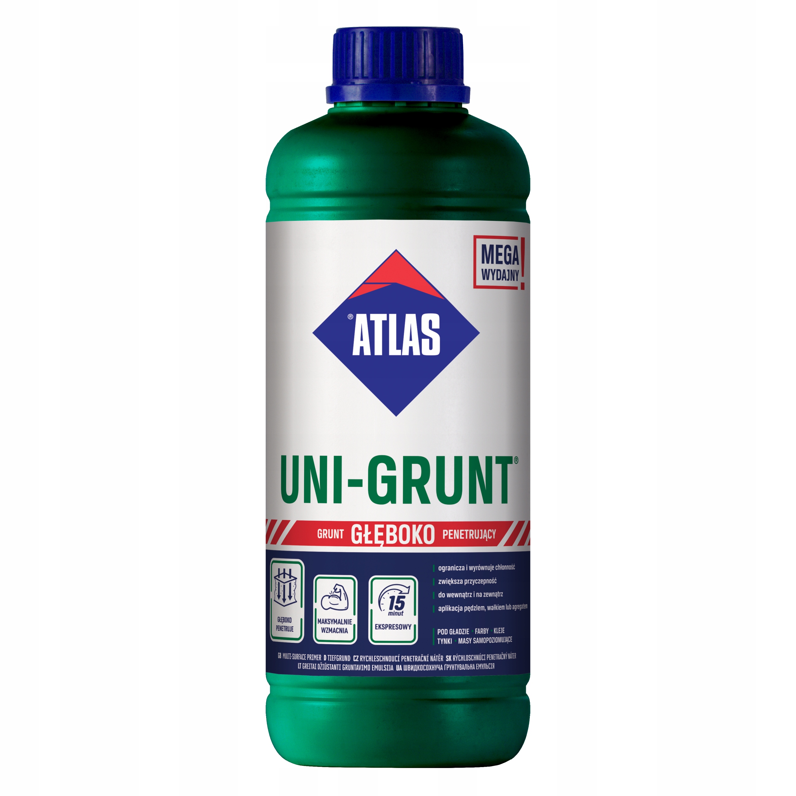 ATLAS UNI-GRUNT szybkoschnąca emulsja grunt 1kg