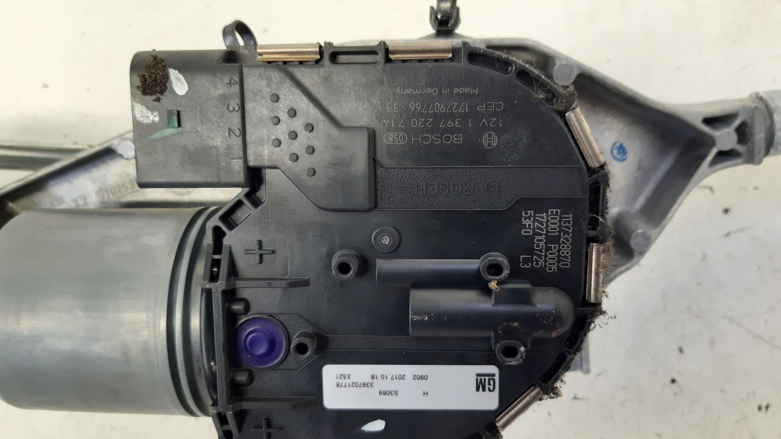 Wischergestänge 39034606 Opel Astra K