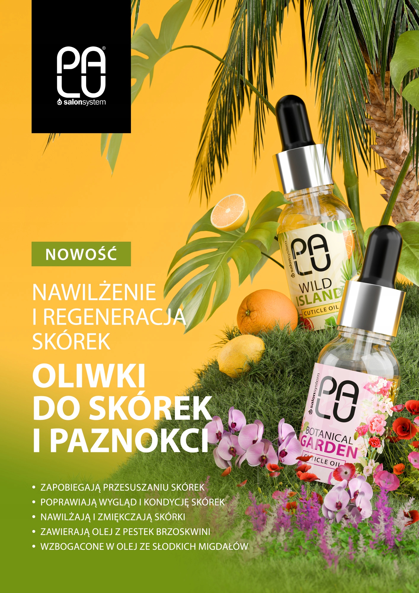 PALU OLIWKA DO SKÓREK I PAZNOKCI BOTANICAL GARDEN 15ML Kod producenta 5903819828825