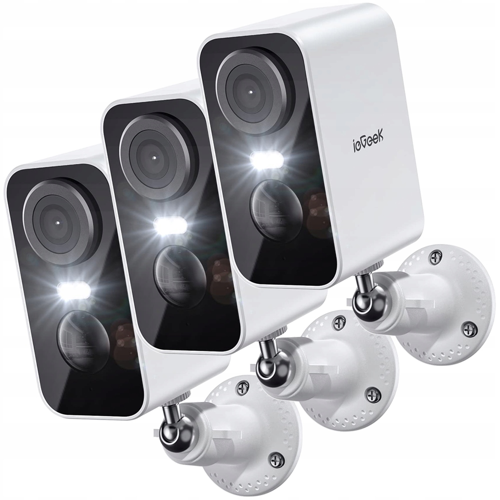 Venkovní Bezpečnostní Vnitřní Kamera S Wifi Baterií 3MPX 4X Zoom 3KS