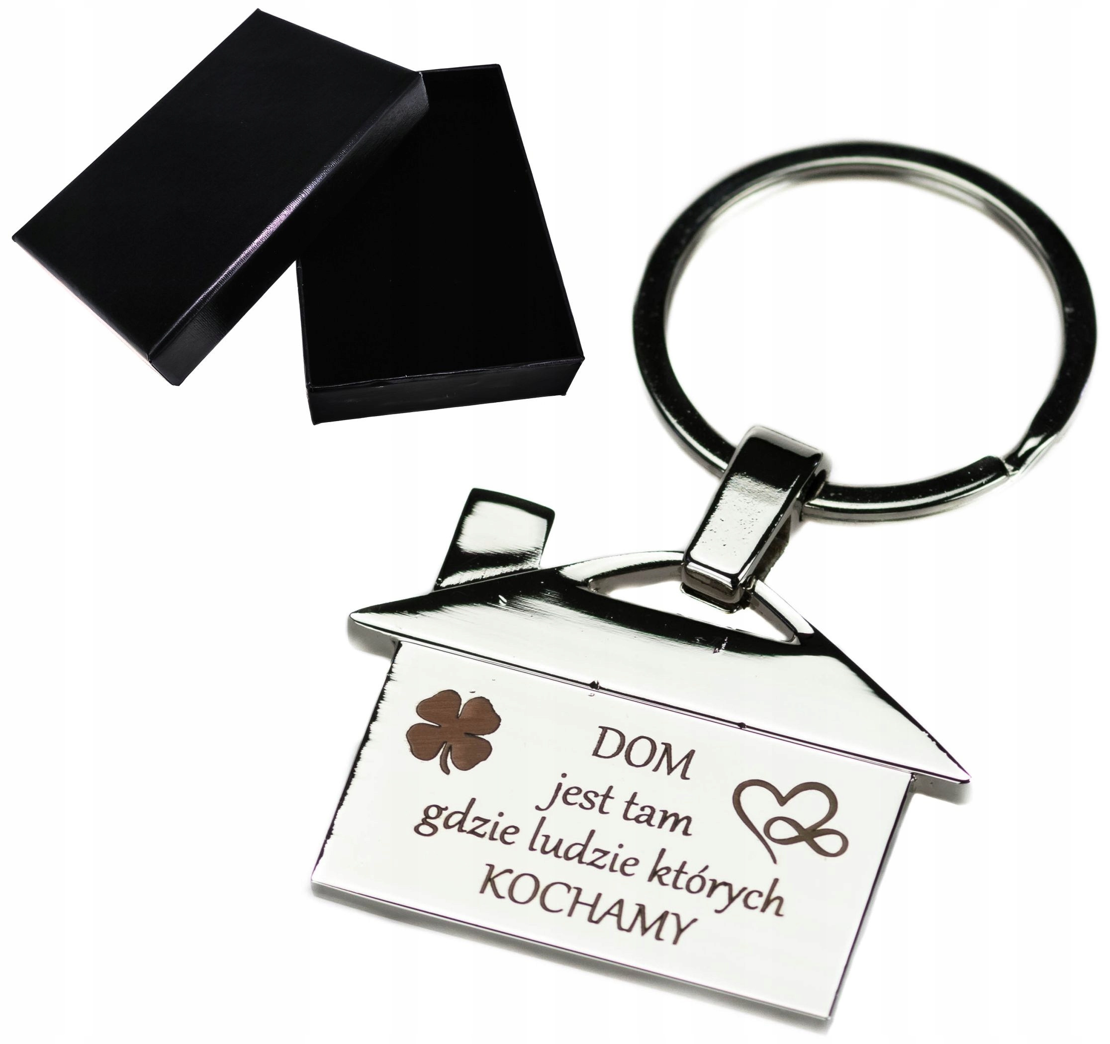 Brelok GRAWER dom PREZENT do kluczy UPOMINEK domek