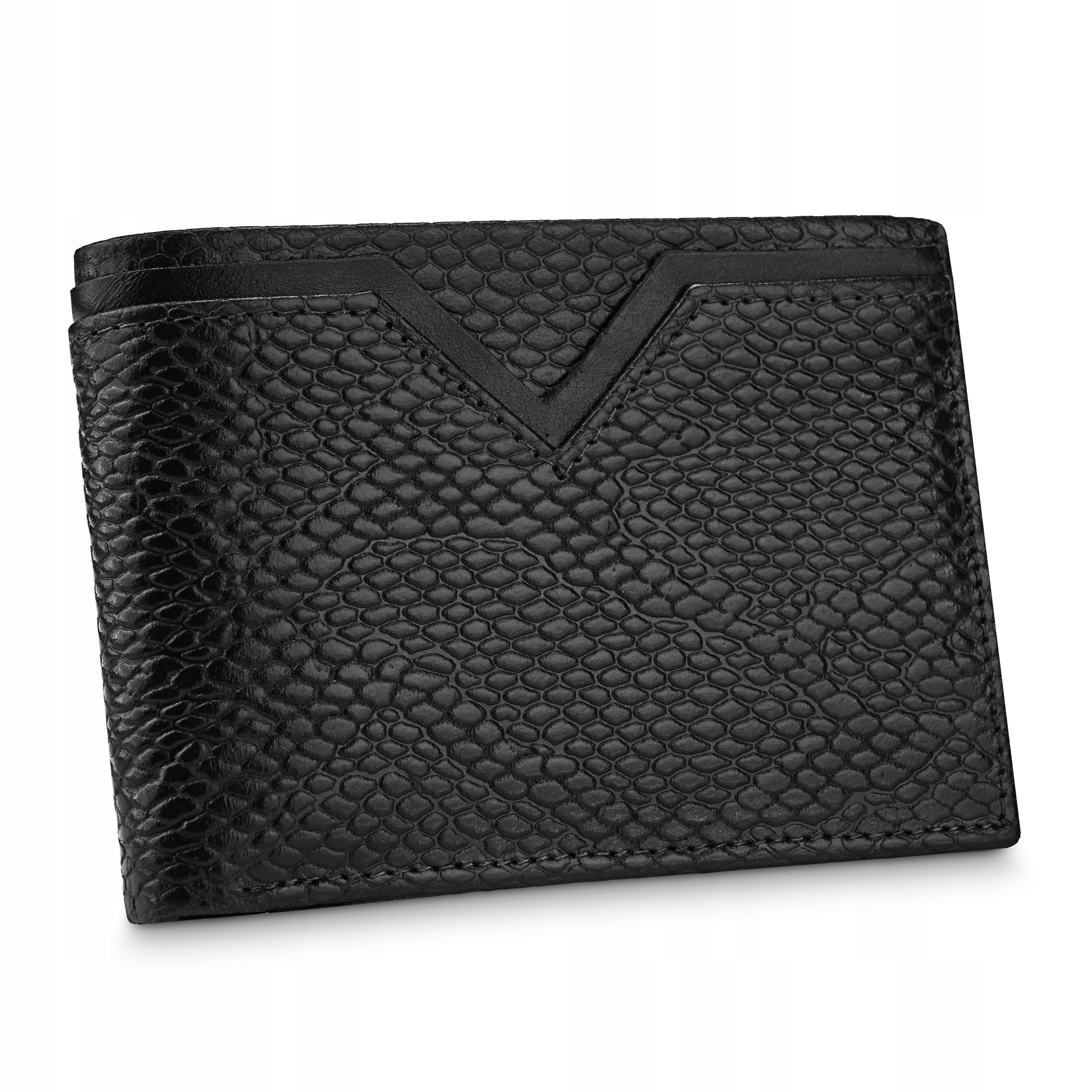 Pánská kožená peněženka Betlewski černá elegantní Rfid značkový dárek