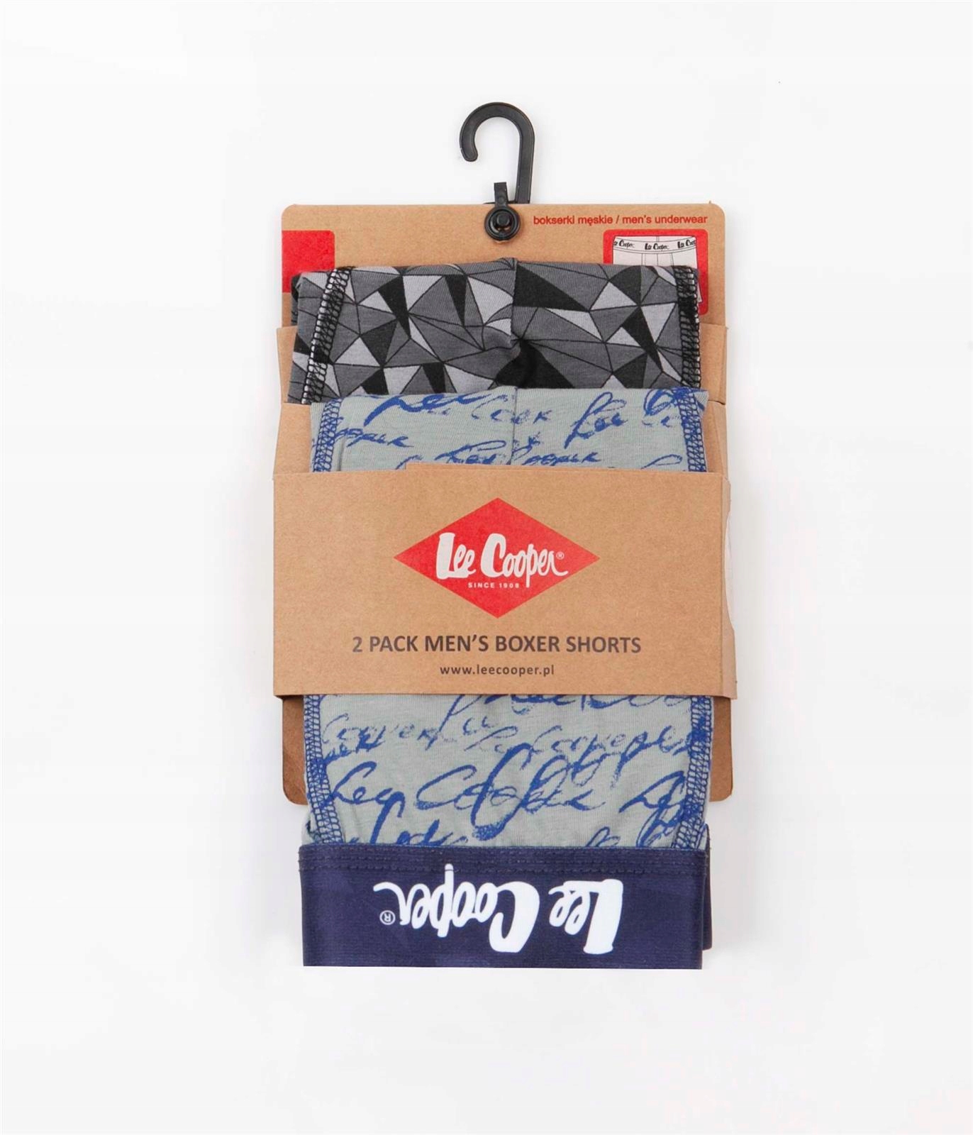 

Lee Cooper Bokserki 2-pak Duobox 9534 Black G. M