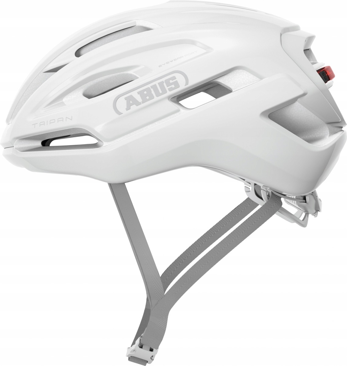 Cyklistická přilba Abus Taipan Led L 57-61 cm bílá