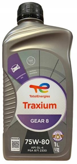 

Total Traxium Gear 8 Bv 75W80 Api GL-4 Psa 1L