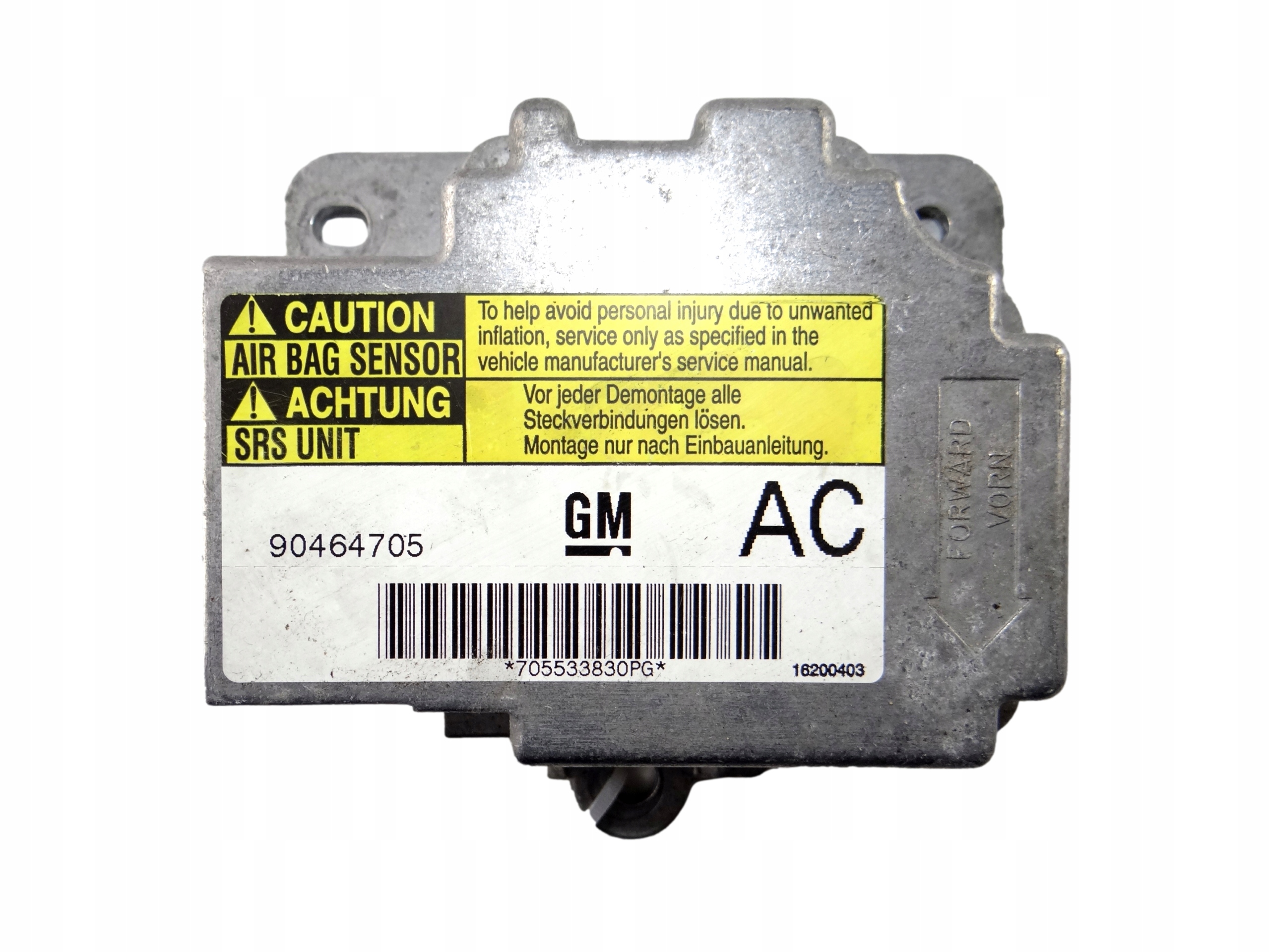 modulo SENSOR airbag OPEL VECTRA B 90464705