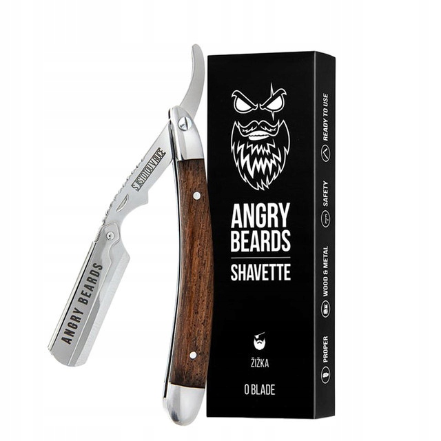 

Brzytwa do golenia na żyletki Angry Beards Shavett