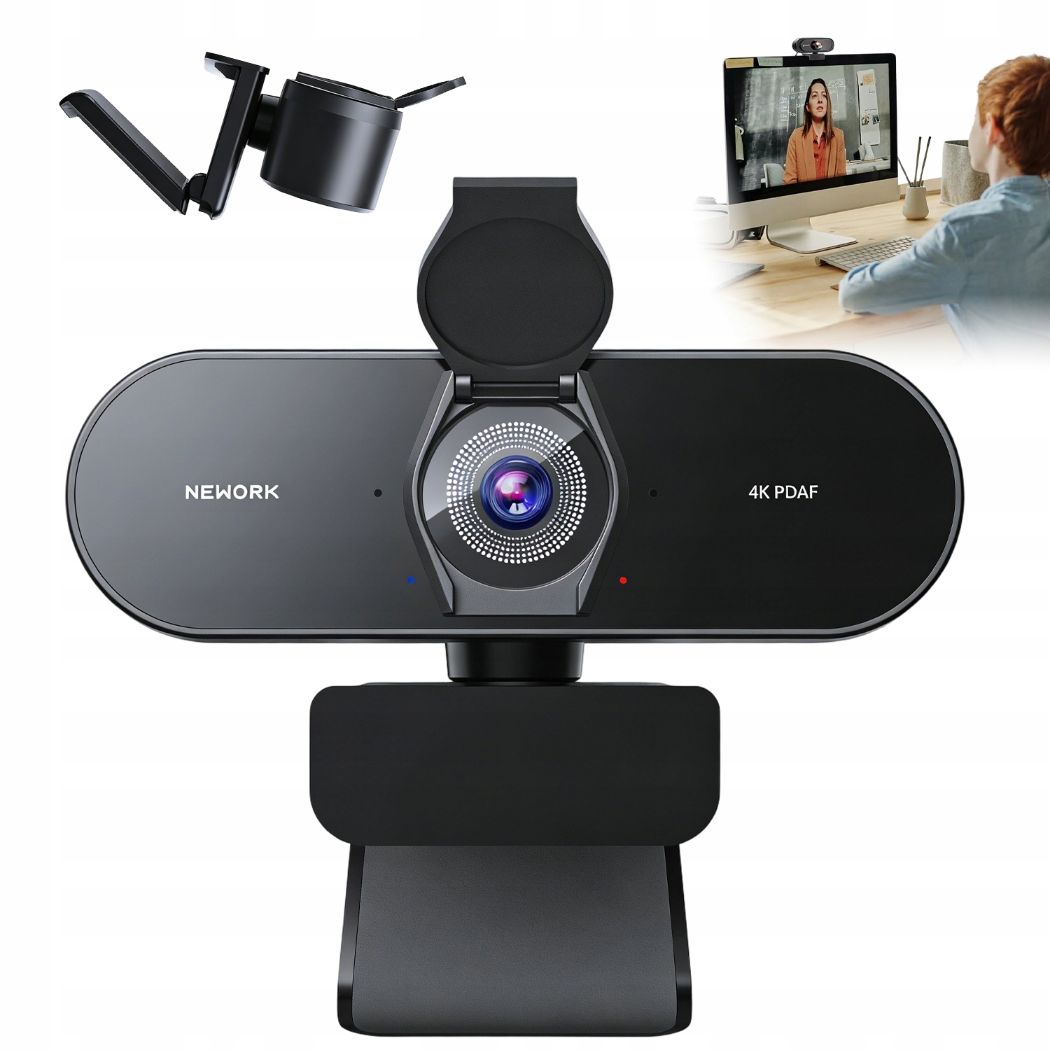 Webová Širokoúhlá Usb Kamera S Ochranou Soukromí A Automatickým Ostřením