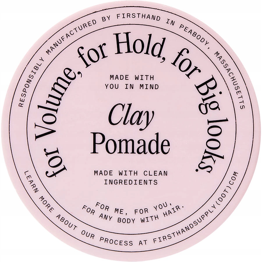 

Firsthand Clay Pomade Pomada do włosów Pasta 88ml