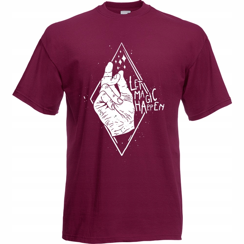 

Koszulka let magic happen ręka magia sztuka XXL