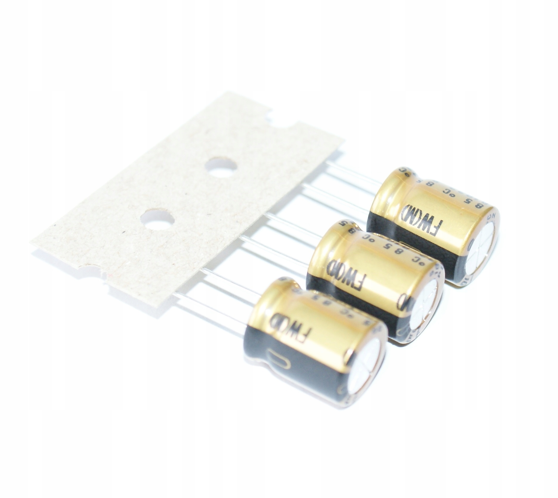 

Nichicon Fw 220uF/50V Do Audio - 3 sztuki (#764)