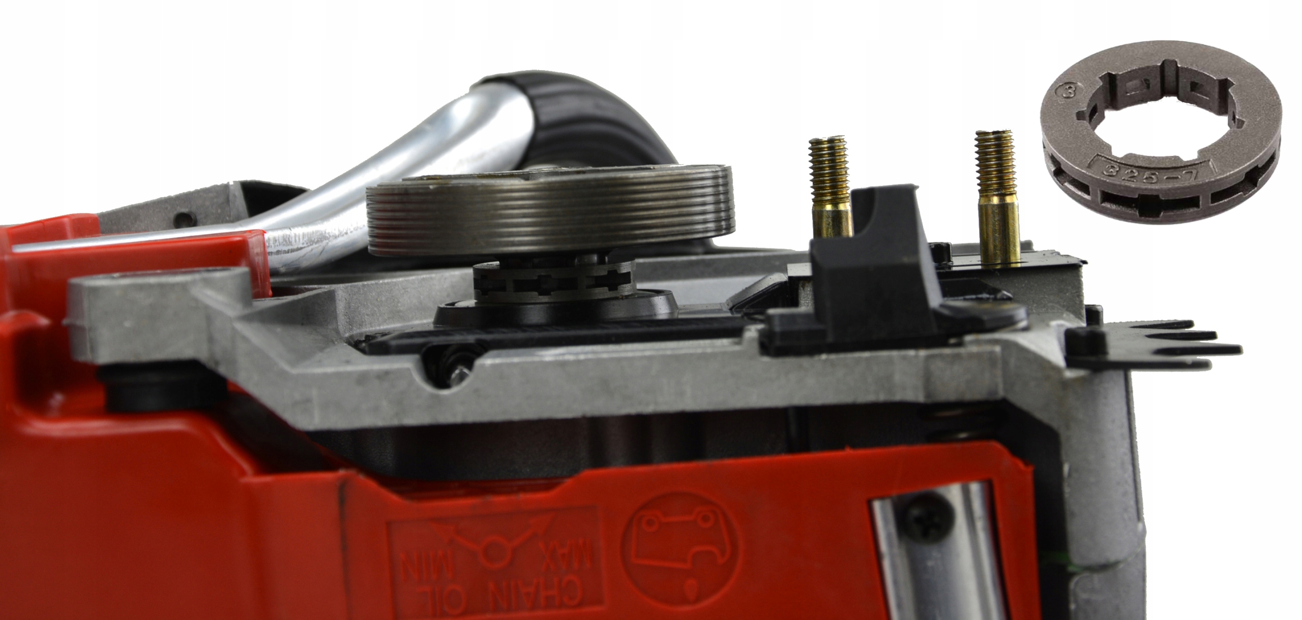 PIŁA ŁAŃCUCHOWA PILARKA SPALINOWA ZESTAW+OLEJ+PROWADNICE +ŁAŃCUCHY +STARTER Producent prowadnicy Eurotec