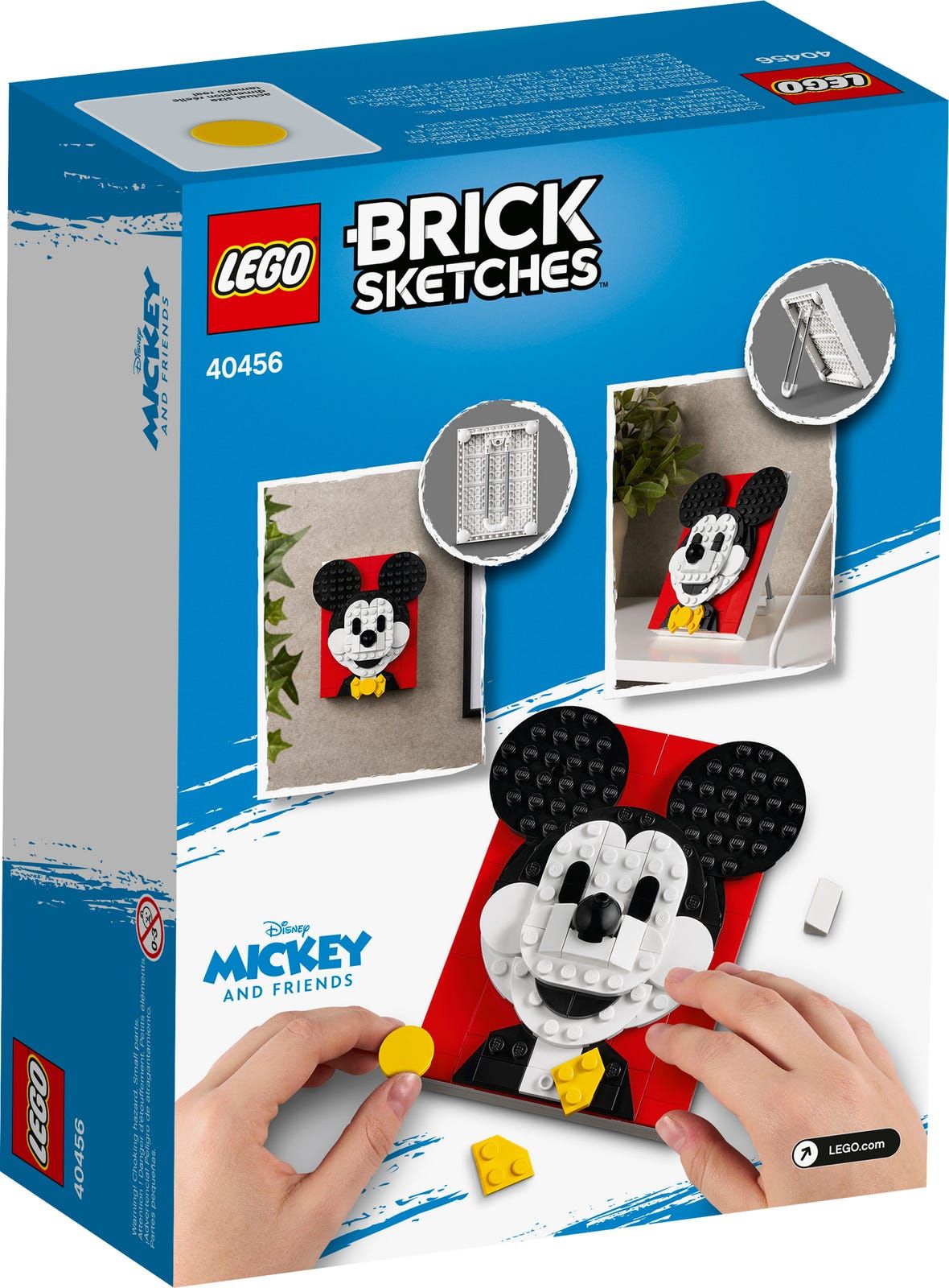 1# LEGO 40456 BRICK SKETCHES MYSZKA MICKEY Marka LEGO