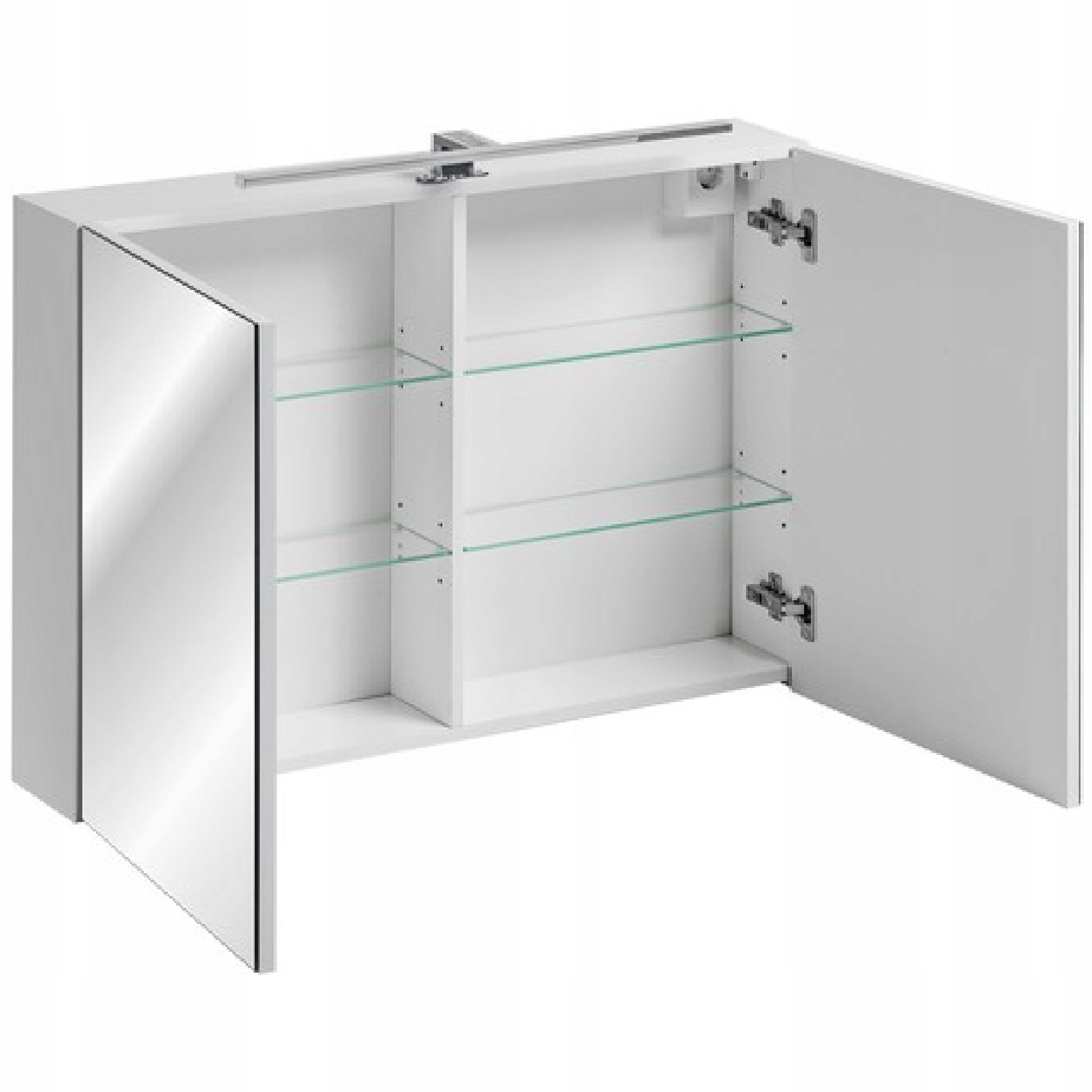 Szafka z lustrem 90 cm LEONARDO WHITE 84-90 Kod producenta 84-90-B-2D