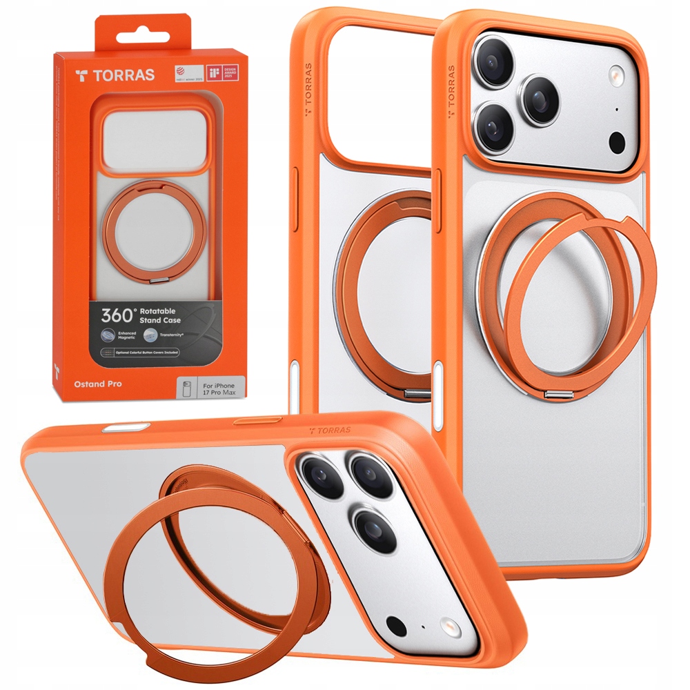 Designové pouzdro Torras pro MagSafe stojan pro iPhone 17 Pro Max