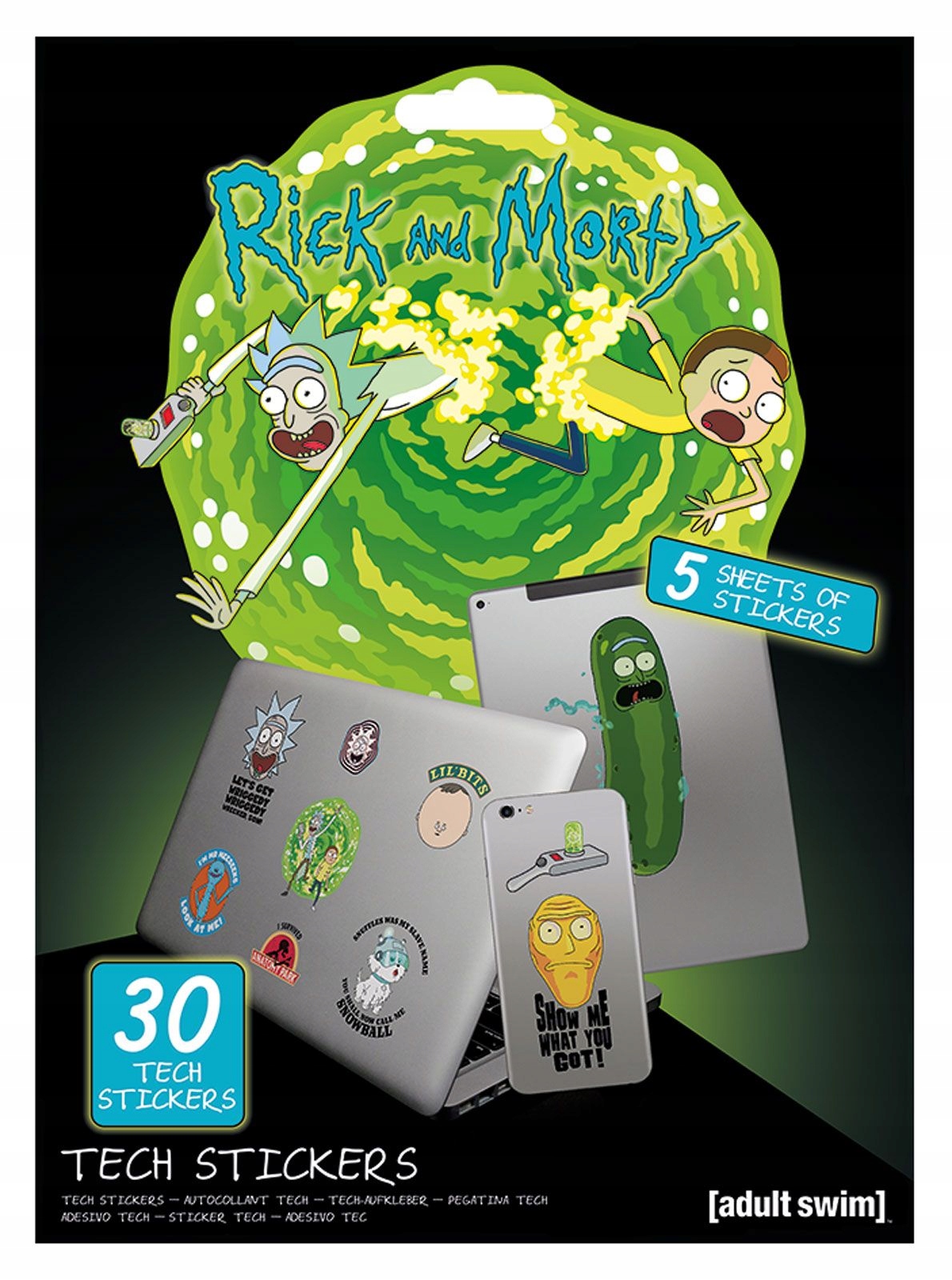 

Rick and Morty Adventures naklejki na laptopa 30