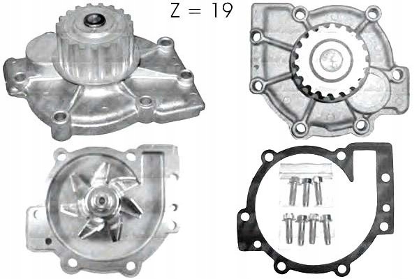Vodní Čerpadlo Dolz 1388504 6G9N8591AA 7438610035 8671